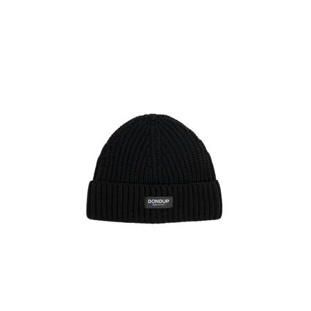 Dondup Beanie , Zwart , Heren , Maat: ONE Size Hoeden