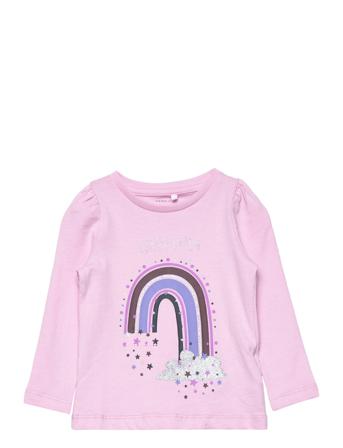 Nmfruia Ls Top Camp Pink Name It