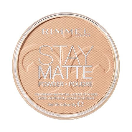 Rimmel Stay Matte Pressed Powder 005 Silky Beige, Makeup, Ansigt, Pudder