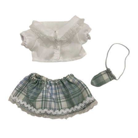 1 setti Nuken Solmio Ihastuttava Huomiota Herättävä Kevyt Nukke Jk Paita Hame Solmio Lapsille Jiyuge