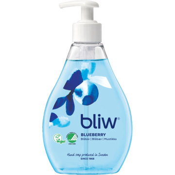 Såpe Bliw Blåbær 300ml
