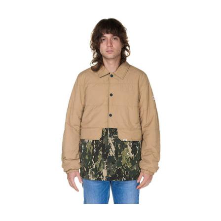 Tommy Jeans, Reversible dm 0dm 10973 0h 7 jacket Beige, Heren, Maat:S