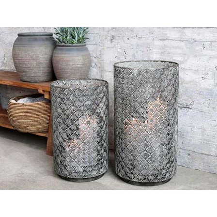 Vire Hurricane Antik zink - 2 storlekar Chic Antique