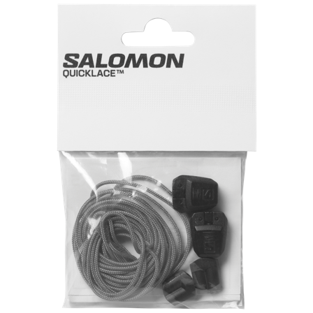 Salomon - Unisex Shoe Spare Parts Quicklace Kit - Ftw Silver / Black