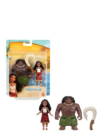 Disney Princess Disney Vaiana 2 Vaiana & Maui Ocean Adventures 2-Pack Small Dolls & Accessory Set - Brown - ONE SIZE