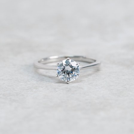 Spirea, 18K Weißgold : Diamanten - Laborgezüchtet, Karat - 0.50 kt