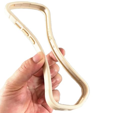 Lyxigt Matt Skal med Stötskydd för iPhone 15 Pro