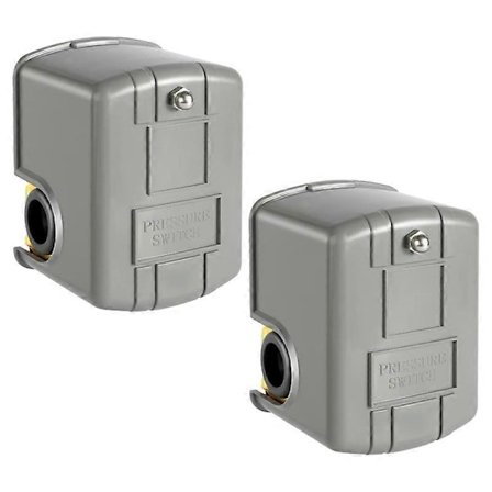 1. Painekytkin kaivopumpulle, 30-50Psi vedenpainekytkin, 1/4 tuuman sisäkierre NPT vesipumpun paine [DB]