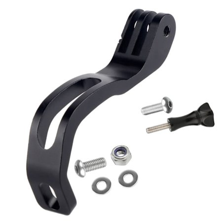 Kompakt Sykkelgaffel Kamerafeste Lettvekt Sykkel Aluminium Forlengelsesbraketter for Utvidede Filmupptaksvinkler