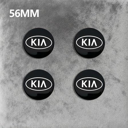 KIA 56mm Bil Hjul Center Navkapsel Klistermärke För Kia Sportage Seltos Sorento Carnival Ceed Borrego Rio Forte K3 K4 K5 K7 K8 K9 EV3