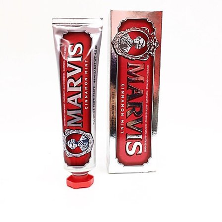 2-pakning italiensk whitening mint tannkrem, Mars voksen mintsmak, 85ml - Frisker opp pusten og renser munnen.