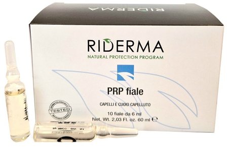 Riderma Prp Fiale Anticaduta 10 Pezzi da 6 ml