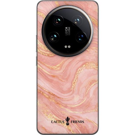 Yhteensopiva Puhelinkuori Xiaomi Xiaomi 14 Ultra Cactus and Friends – RoseGoldFlow