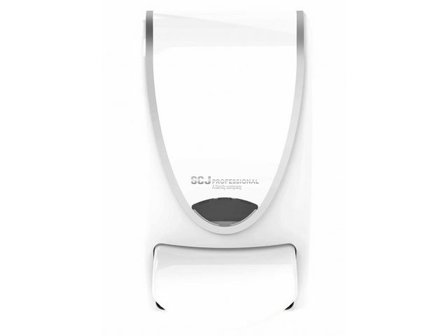 DEB Dispenser White Silverline 1L - Lyreco - Städ och hygien - Tvål och hygien - Hygiensystem - Deb