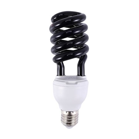 E27 40w Uv Ultraviolet Svartljus CFL-lampa 220v Form: Spiral Watt Spänning (Svartljus)