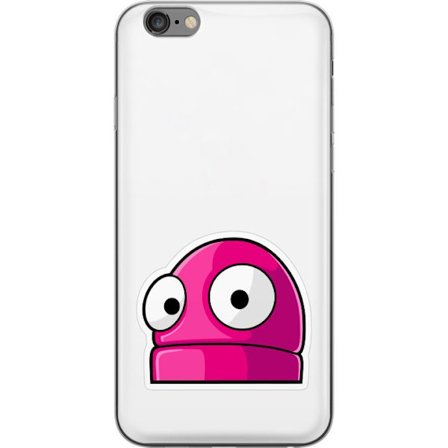 Kompatibel Mobilcover til Apple Apple iPhone 6s Plus Rosa tegneseriefigur med store øjne i legende og humoristisk stil