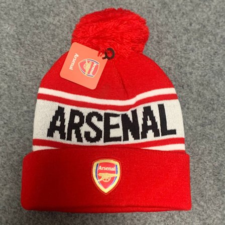 Gos- Fotballhette Club Warm Hat Arsenal rød