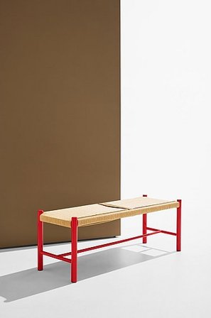 Jotex - Bank Glanzend Rood Glanzend rood - Ines - Koop Pastill - Meubels bij Jotex