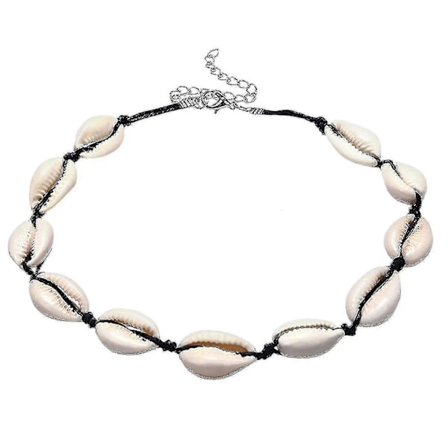 Snäckhalsband Svart snäckhalsband Svart