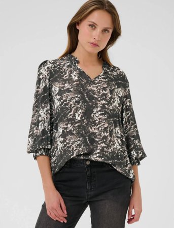 Kaffe Kalinda Amber Blouse - Grey - 34