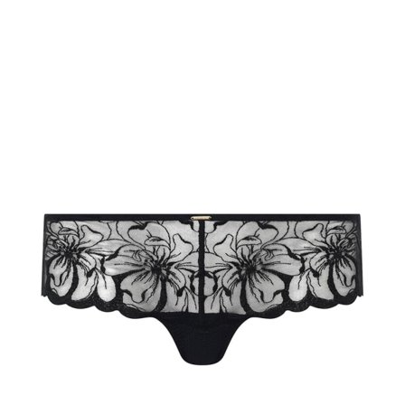 Chantelle Fleurs Shorty Bh Dam Svart 36