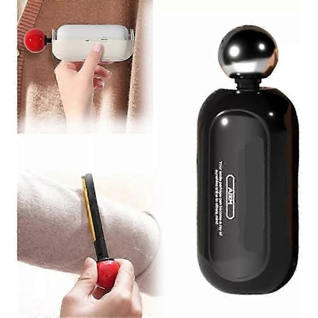 Återanvändbar klibbig roller Ver2, med infällbar inbyggd hårfjerningssticka