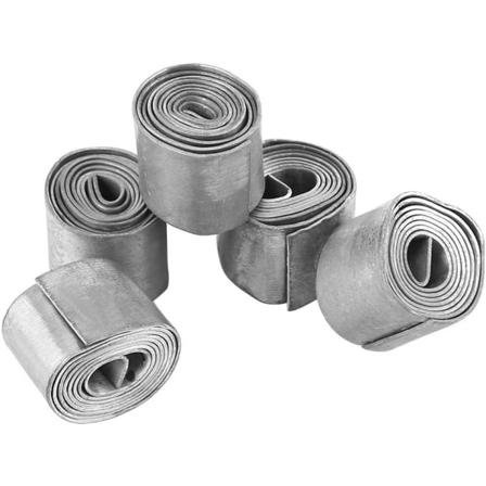 5 ruller 0,6 mm fiske myk ark blyrull tape synker klips utstyr