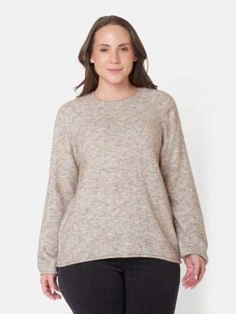 CISO - Strik pullover - Beige
