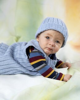 Opskrift Hue Blå - Lang Yarns