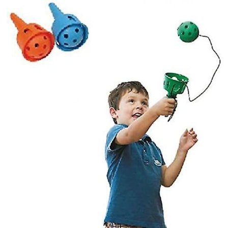 Kasta och fånga - Rolig boll och kopp - Mjuk boll Kendama för nybörjare - Grovmotorik