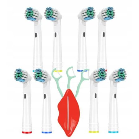 Tandborsthuvuden - Oral B - Precision Clean x8 - Kompatibla roterande - Daglig rengöring
