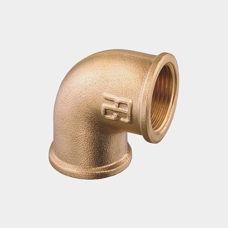 Coude Guidi 90° Elbow Female/Female, laiton, coudé 90°, 1 1/2" G (BSP) (intérieur) à 1 1/2" G (BSP) (intérieur)