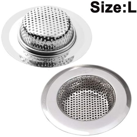 2 st rostfria kökshoar sil korg diskbänk avlopp sil