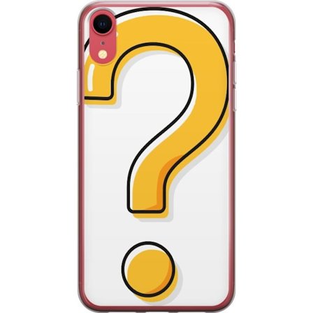 Kompatibel Mobilcover til Apple iPhone XR Spørgsmålstegn