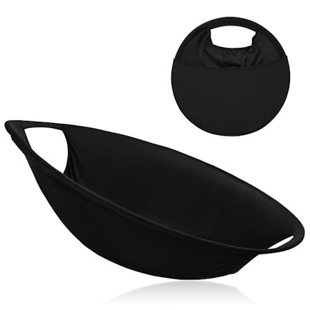 Sammenklappelig vasketøjskurv til nem opbevaring og transport, stor pop-up vasketøjskurv, egnet til tørretumblere og vaskemaskiner