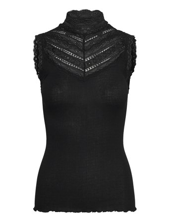 RM By Rosemunde | Rmwbea Sl Turtleneck Lace Top | M