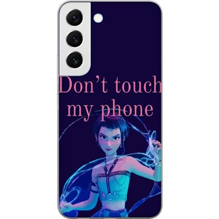 Kompatibelt Mobildeksel til Samsung Galaxy S22+ 5G K-pop Ikke rør telefonen min