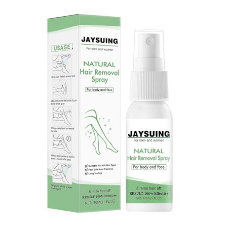 Hårborttagningsspray, Mjuk och skonsam rengöring Hårborttagningsskumspray