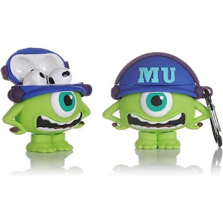 Passar designad för Airpods 3:e generationen 2021, Silikon Tecknad Söt Fodral Skyddande Stötsäkert Skydd för Airpods 3 Söt MrQ