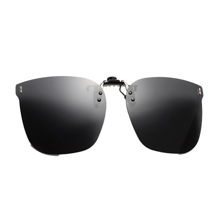 Antirefleks Clip-On Solbriller med Ridsefaste Glas, Nem Påsætning Flip Up Design til Receptpligtige Briller UV400 Teknologi Letvægt