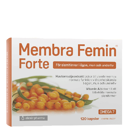 Multivitamin Elexir Pharma Membra Femin Forte, 120 kapsler - Bodyman.dk