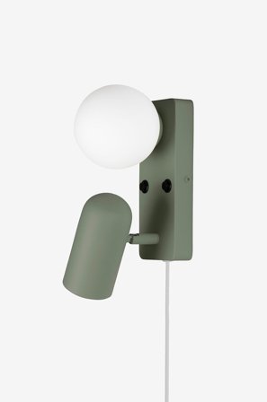 Globen Lighting - Vegglampe Doppio - Grønn - Vegglamper - Fra Homeroom