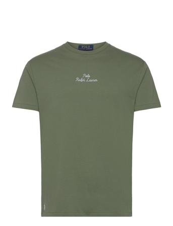 Classic Fit Logo Jersey T-Shirt Tops T-Kortærmet Skjorte Green Polo Ralph Lauren
