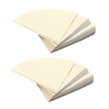 80x V60 Suodatin Kupin Erikoistarjous 102 Kahvisuodatinpaperit Valkaisemattomat Puu Drip Paperit