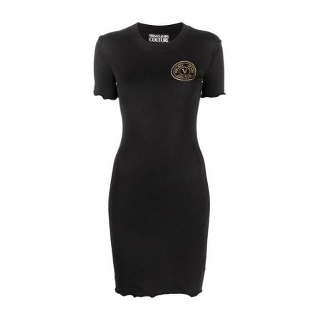 Versace Jeans Couture Short Kjole Sort, Dame