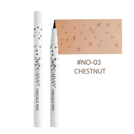 Naturlig fräkpenna, artificiell fräkpenna, vattentät långvarig mjuk fläck