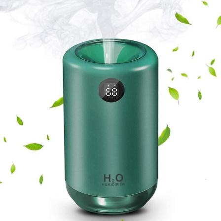 Ilmankostutin, 500 ml Suuri Kapasiteetti Kylmäsumu Kannettava Ilmankostutin Akulla, USB