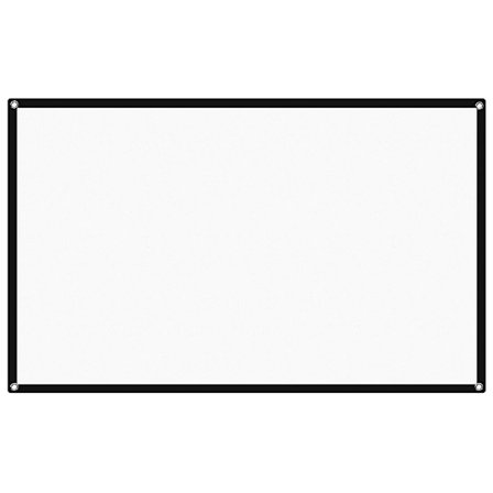 Anti-rynke Projektor Lerret Bærbar Projeksjonsskjerm Teater Tilbehør