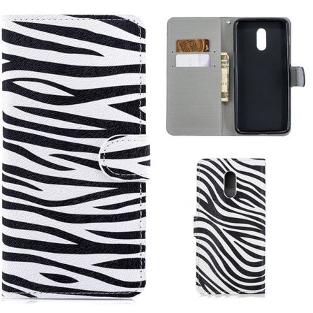 Plånboksfodral OnePlus 6T - Zebra