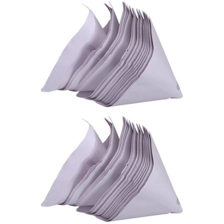 100 st fina färgpappersfilter (150 mikrometer) filterskärm ny